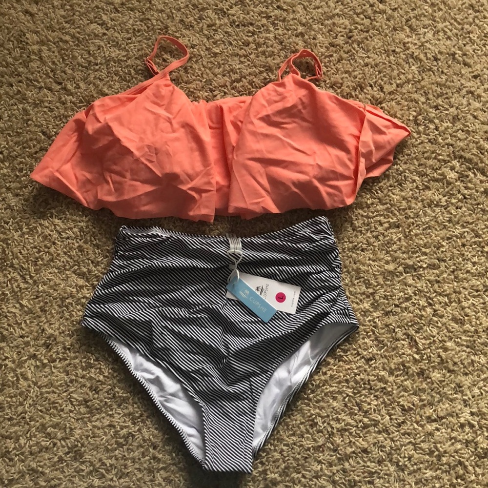 New Cupshe high waisted bikini